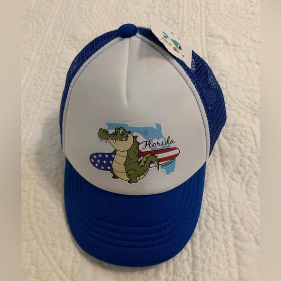 New With Tag JP Doodles Florida State Flag Gators Kid Mesh Cap Size 44 CM - Picture 1 of 5